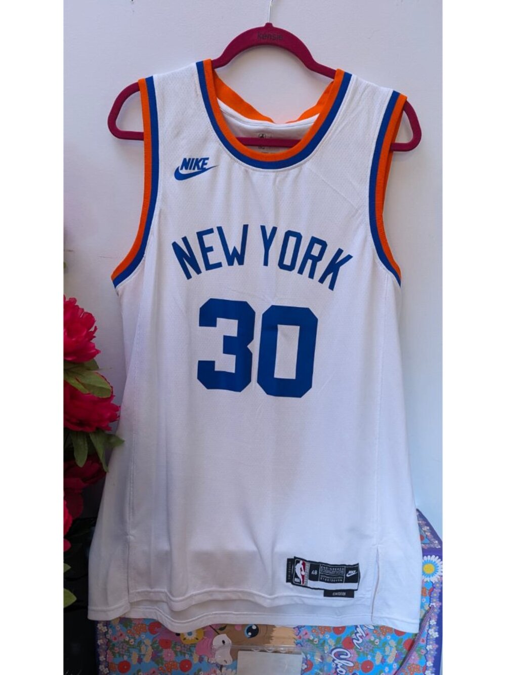 New York Knicks NBA - Randle 30 - jersey by Nike Icon Edition - sz Large / 48